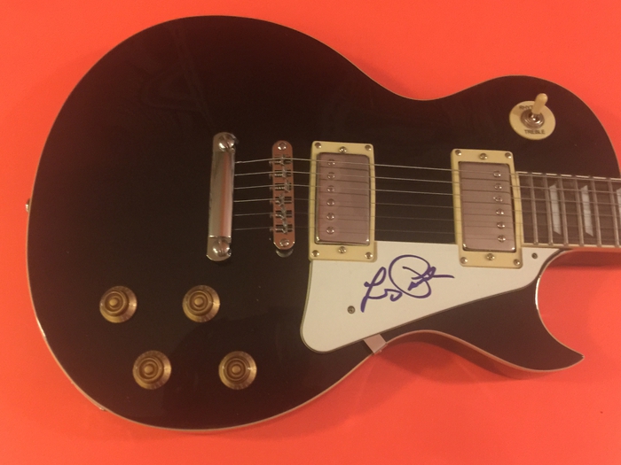 Les Paul Signed Autographed Guitar Rock N Roll Hall Of Fame eBay