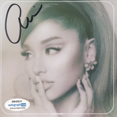 Ariana Grande Autograph Profile