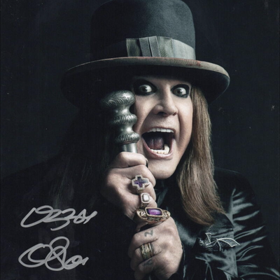Ozzy Osbourne Autograph Profile