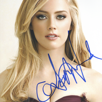 Amber Heard Autograph Profile