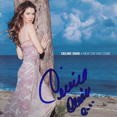 Celine Dion Autograph Profile
