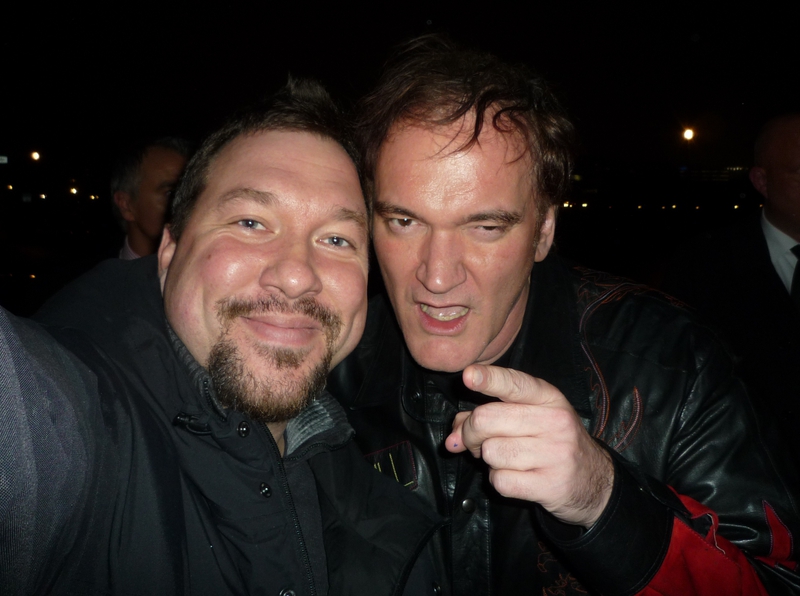 Quentin Tarantino Photo with RACC Autograph Collector RB-Autogramme Berlin Quentin Tarantino Photo with RACC Autograph Collector RB-Autogramme Berlin