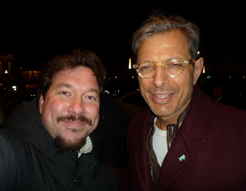Jeff Goldblum Photo with RACC Autograph Collector RB-Autogramme Berlin Jeff Goldblum Photo with RACC Autograph Collector RB-Autogramme Berlin