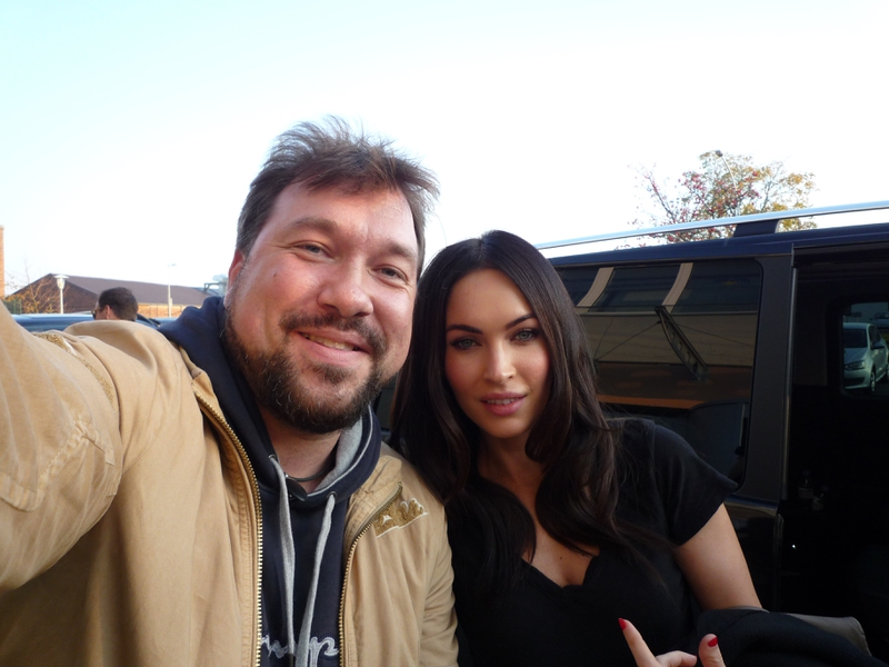 Megan Fox Photo with RACC Autograph Collector RB-Autogramme Berlin