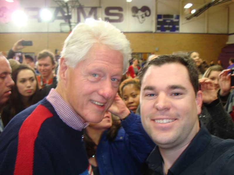 Bill Clinton Photo with RACC Autograph Collector Jeff Stenzel Bill Clinton Photo with RACC Autograph Collector Jeff Stenzel