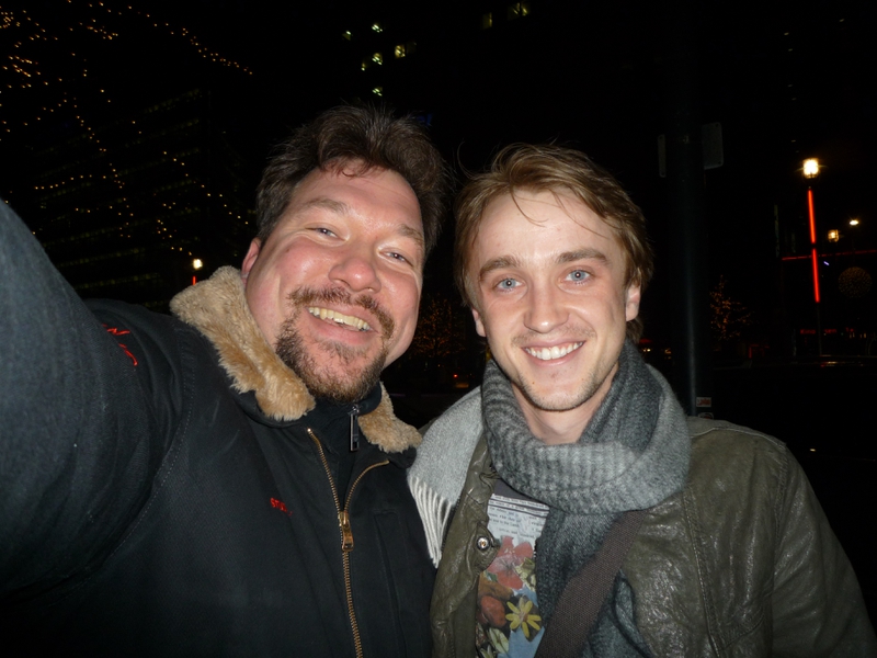 Tom Felton Photo with RACC Autograph Collector RB-Autogramme Berlin