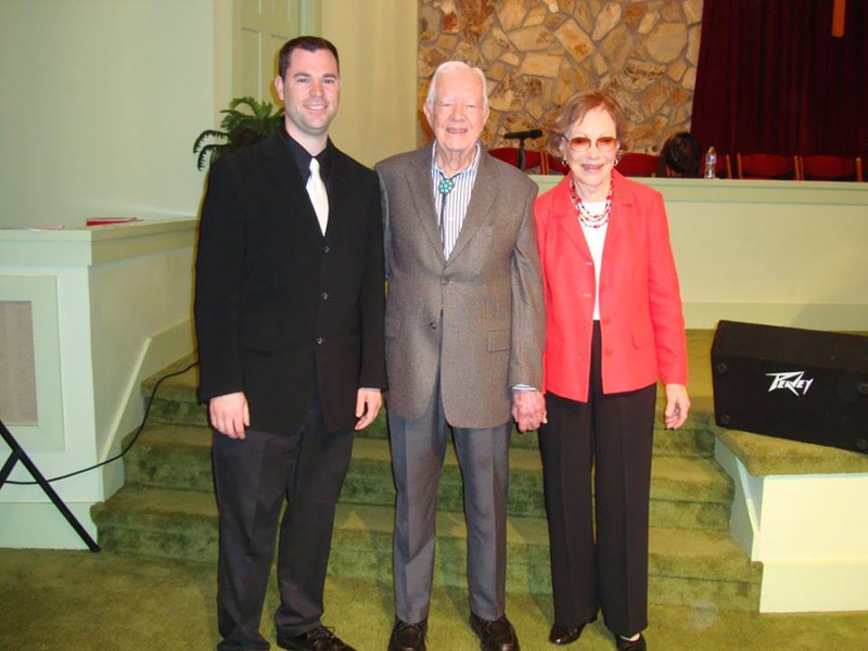 Jimmy Carter Rosalynn Carter Photo with RACC Autograph Collector Jeff Stenzel Jimmy Carter Rosalynn Carter Photo with RACC Autograph Collector Jeff Stenzel
