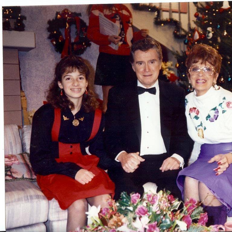 Regis Philbin Photo with RACC Autograph Collector Laura LaBarber Regis Philbin Photo with RACC Autograph Collector Laura LaBarber