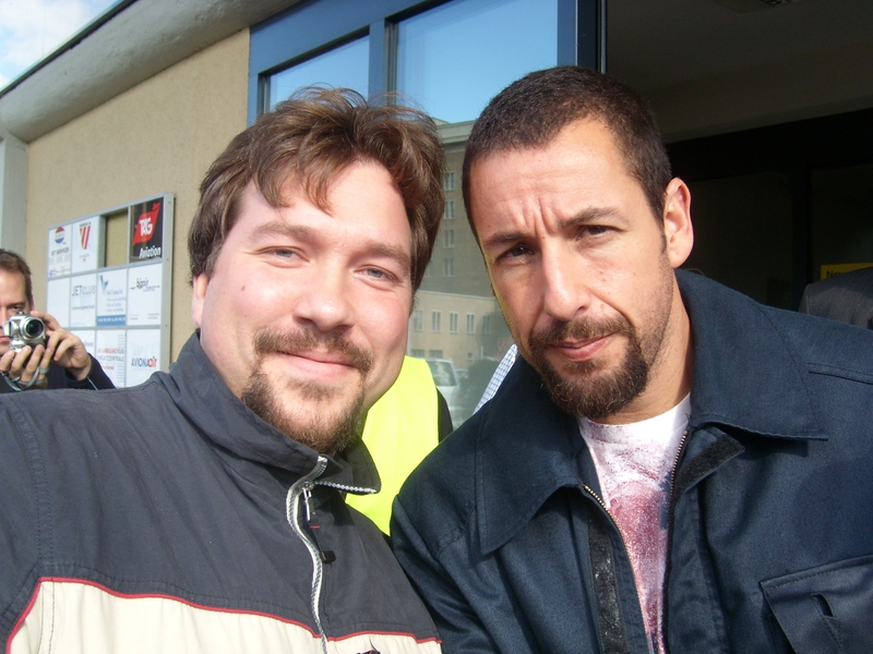 Adam Sandler Photo with RACC Autograph Collector RB-Autogramme Berlin Adam Sandler Photo with RACC Autograph Collector RB-Autogramme Berlin