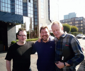 Lars von TrierStellan Skarsgard Lars von TrierStellan Skarsgard