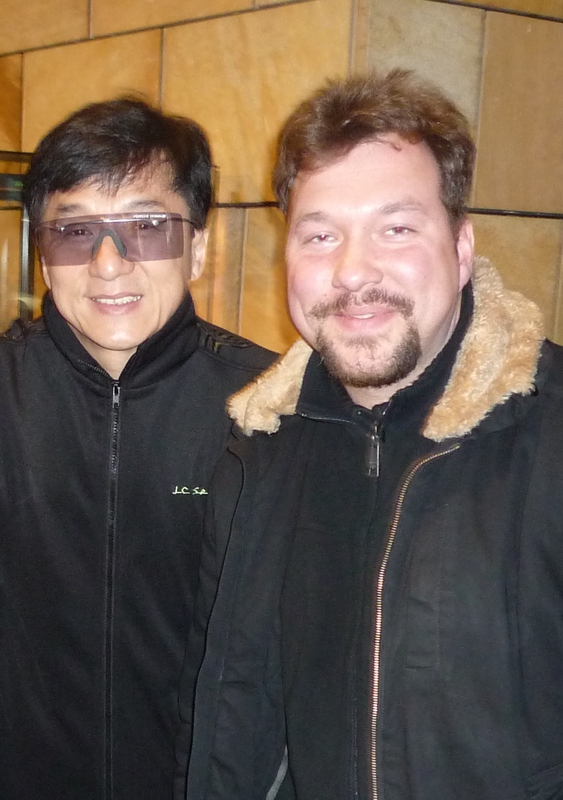Jackie Chan Photo with RACC Autograph Collector RB-Autogramme Berlin