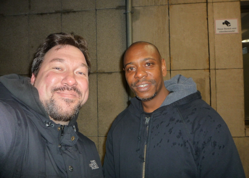Dave Chappelle Photo with RACC Autograph Collector RB-Autogramme Berlin Dave Chappelle Photo with RACC Autograph Collector RB-Autogramme Berlin