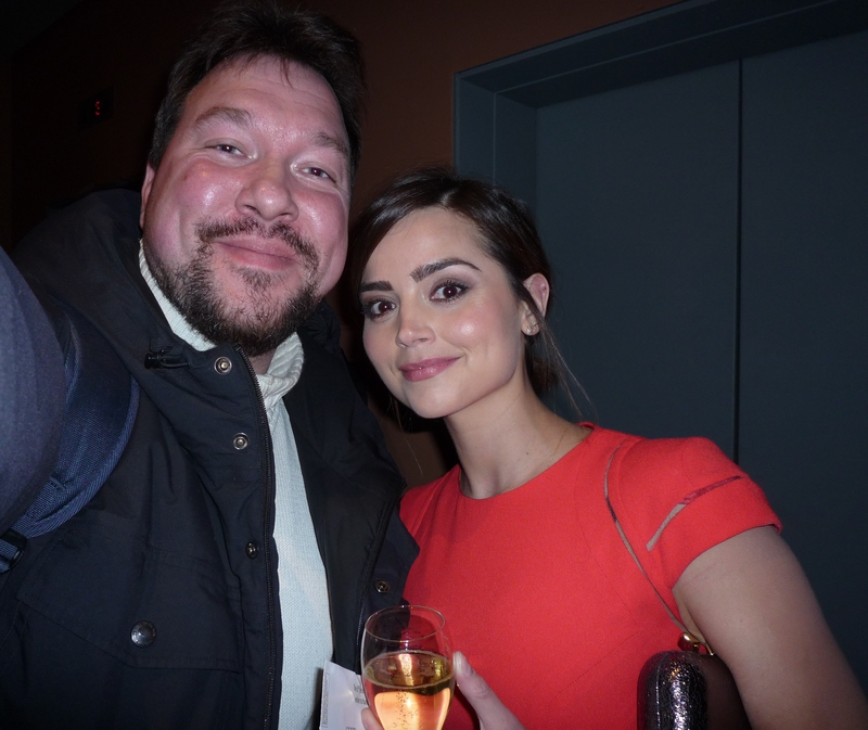 Jenna Coleman Photo with RACC Autograph Collector RB-Autogramme Berlin