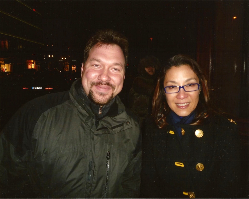 Michelle Yeoh Photo with RACC Autograph Collector RB-Autogramme Berlin
