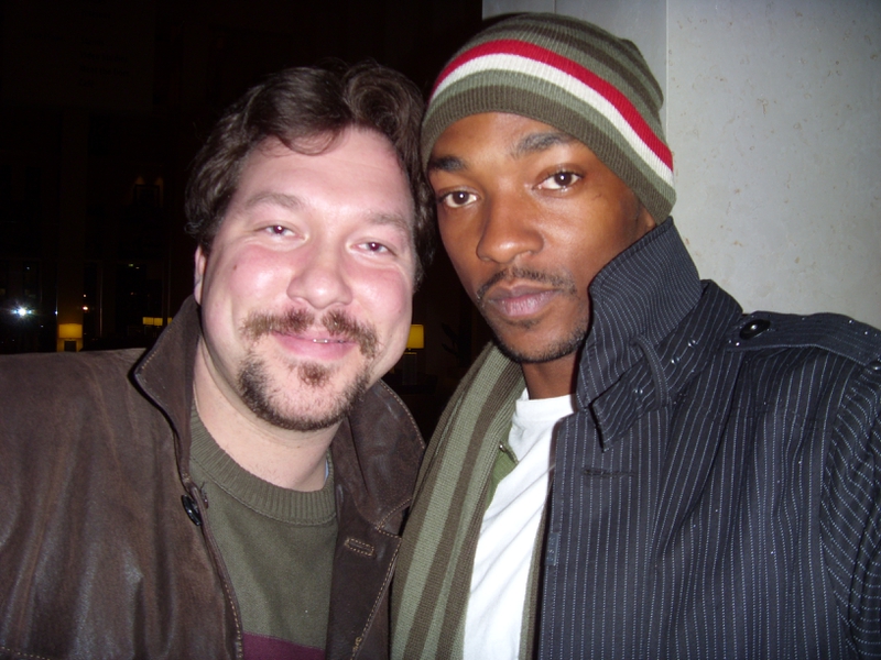 Anthony Mackie Photo with RACC Autograph Collector RB-Autogramme Berlin Anthony Mackie Photo with RACC Autograph Collector RB-Autogramme Berlin