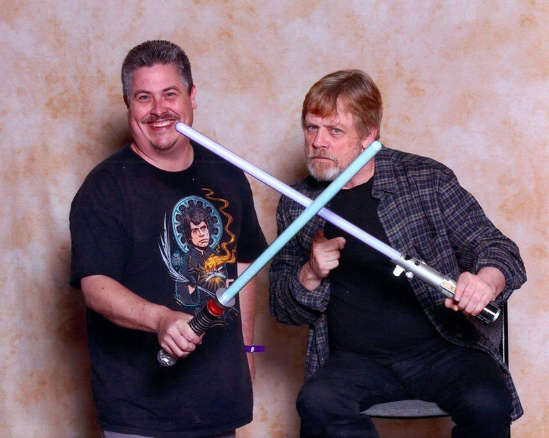 Mark Hamill Photo with RACC Autograph Collector Bryan Calloway Mark Hamill Photo with RACC Autograph Collector Bryan Calloway