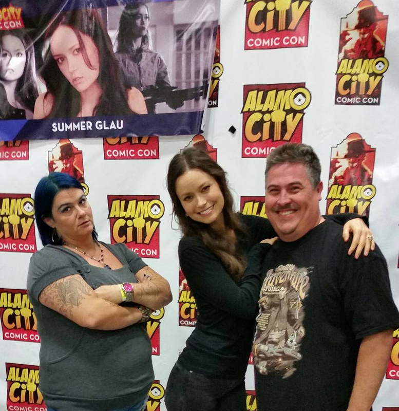 Summer Glau Photo with RACC Autograph Collector Bryan Calloway Summer Glau Photo with RACC Autograph Collector Bryan Calloway