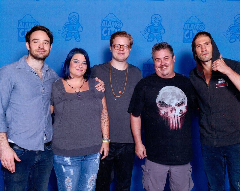 Charlie Cox Jon Bernthal Photo with RACC Autograph Collector Bryan Calloway Charlie Cox Jon Bernthal Photo with RACC Autograph Collector Bryan Calloway