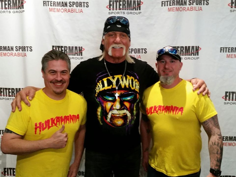 Hulk Hogan Photo with RACC Autograph Collector Bryan Calloway Hulk Hogan Photo with RACC Autograph Collector Bryan Calloway