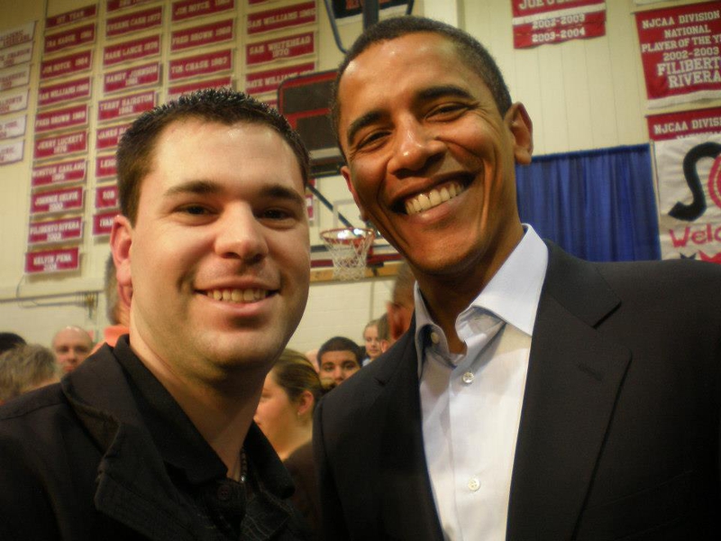 Barack Obama Photo with RACC Autograph Collector Jeff Stenzel Barack Obama Photo with RACC Autograph Collector Jeff Stenzel