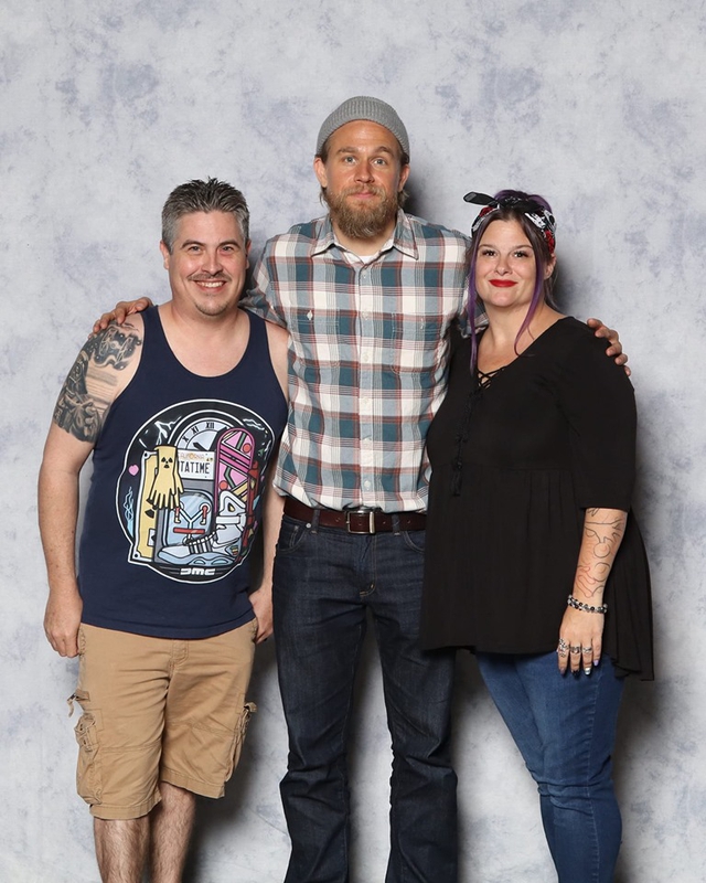 Charlie Hunnam Photo with RACC Autograph Collector Bryan Calloway Charlie Hunnam Photo with RACC Autograph Collector Bryan Calloway