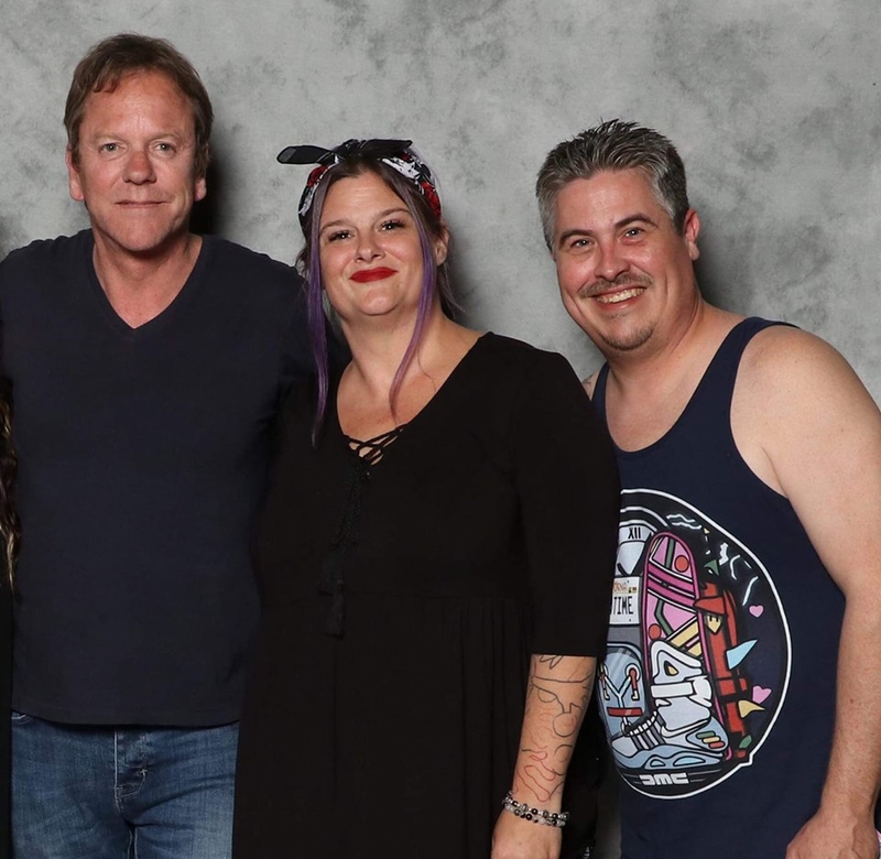 Kiefer Sutherland Photo with RACC Autograph Collector Bryan Calloway Kiefer Sutherland Photo with RACC Autograph Collector Bryan Calloway