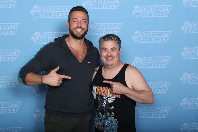 Zachary Levi Photo with RACC Autograph Collector Bryan Calloway Zachary Levi Photo with RACC Autograph Collector Bryan Calloway