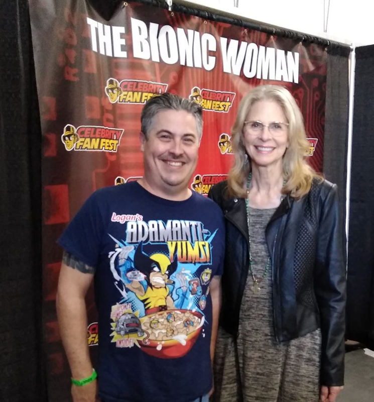 Lindsay Wagner Photo with RACC Autograph Collector Bryan Calloway Lindsay Wagner Photo with RACC Autograph Collector Bryan Calloway