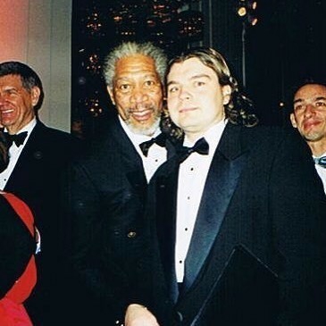 Morgan Freeman Photo with RACC Autograph Collector Bob Pivoroff Morgan Freeman Photo with RACC Autograph Collector Bob Pivoroff