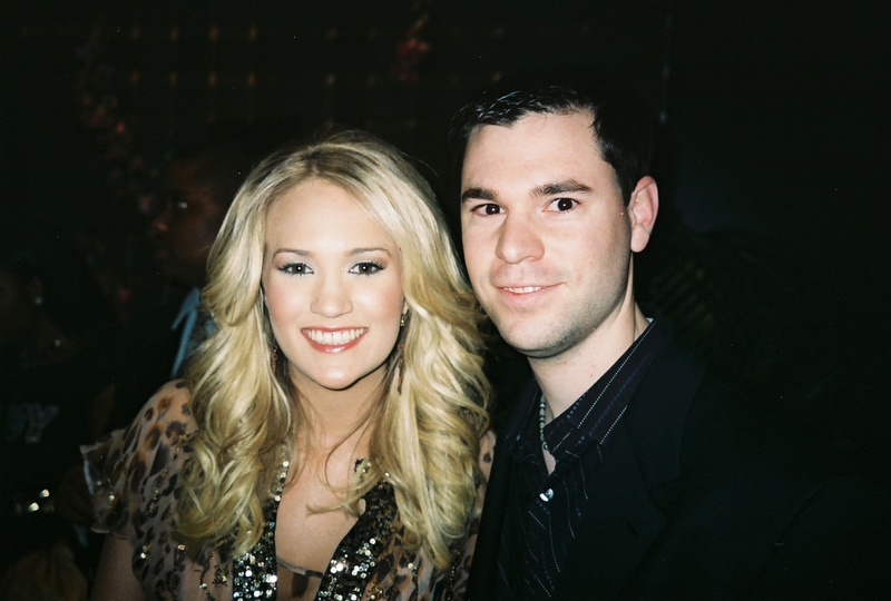 Carrie Underwood Photo with RACC Autograph Collector Jeff Stenzel Carrie Underwood Photo with RACC Autograph Collector Jeff Stenzel