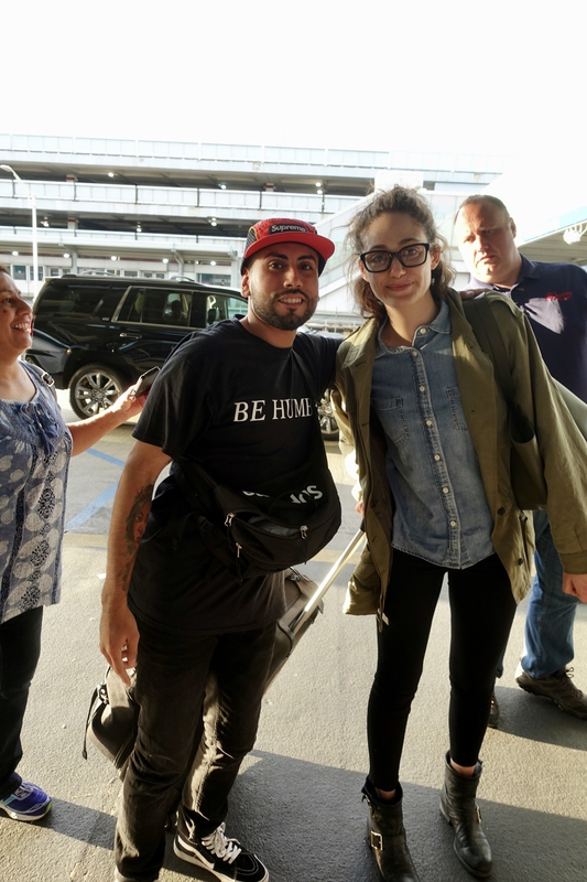 Emmy Rossum Photo with RACC Autograph Collector Ryan Graham