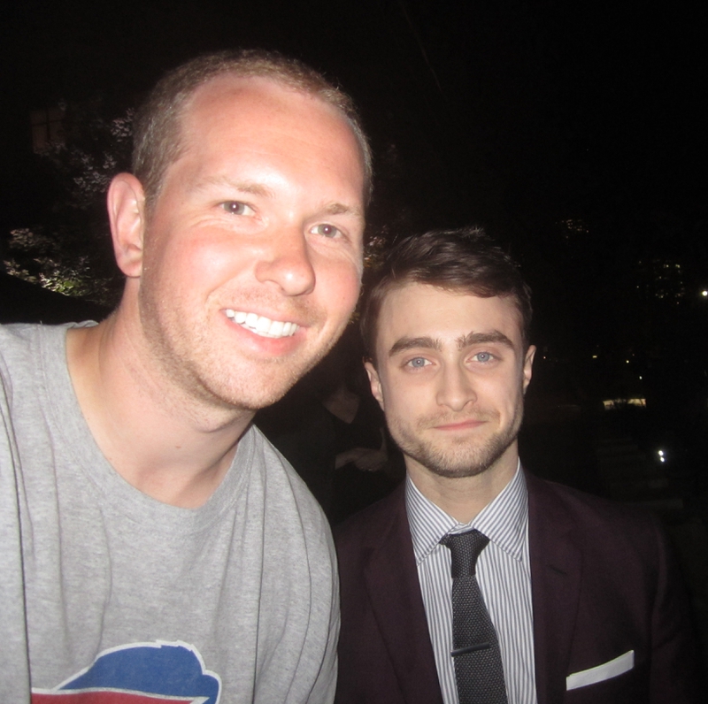 Daniel Radcliffe Photo with RACC Autograph Collector Breakaway Autographs