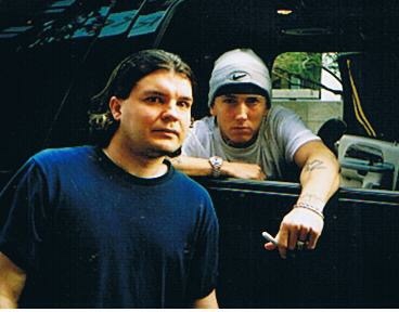 Eminem Photo with RACC Autograph Collector Bob Pivoroff