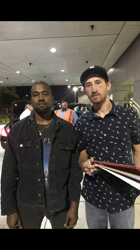 Kanye West Photo with RACC Autograph Collector MJM Authentics