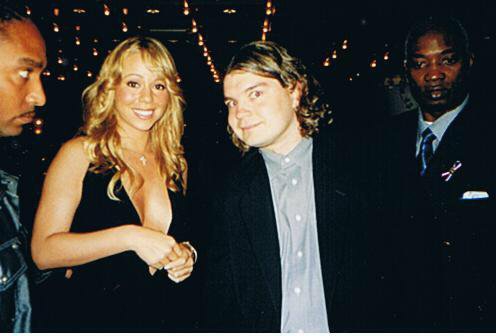 Mariah Carey Photo with RACC Autograph Collector Bob Pivoroff Mariah Carey Photo with RACC Autograph Collector Bob Pivoroff