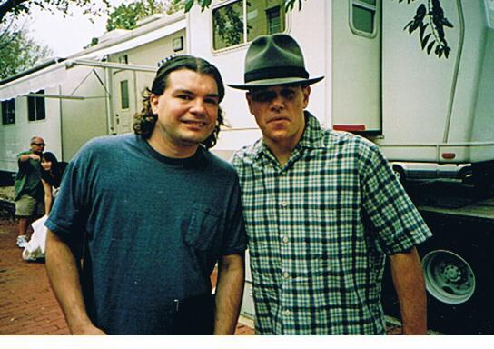 Matt Damon Photo with RACC Autograph Collector Bob Pivoroff