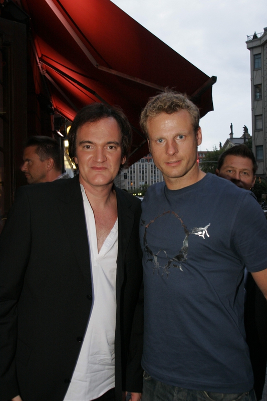 Quentin Tarantino Photo with RACC Autograph Collector AV-Autographs Quentin Tarantino Photo with RACC Autograph Collector AV-Autographs