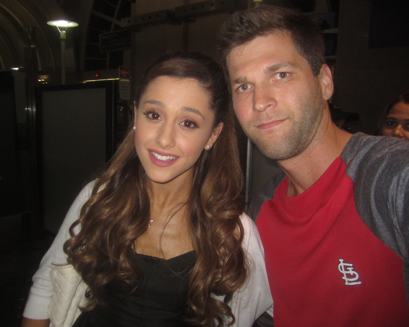 Ariana Grande Photo with RACC Autograph Collector All-Star Signatures, LLC