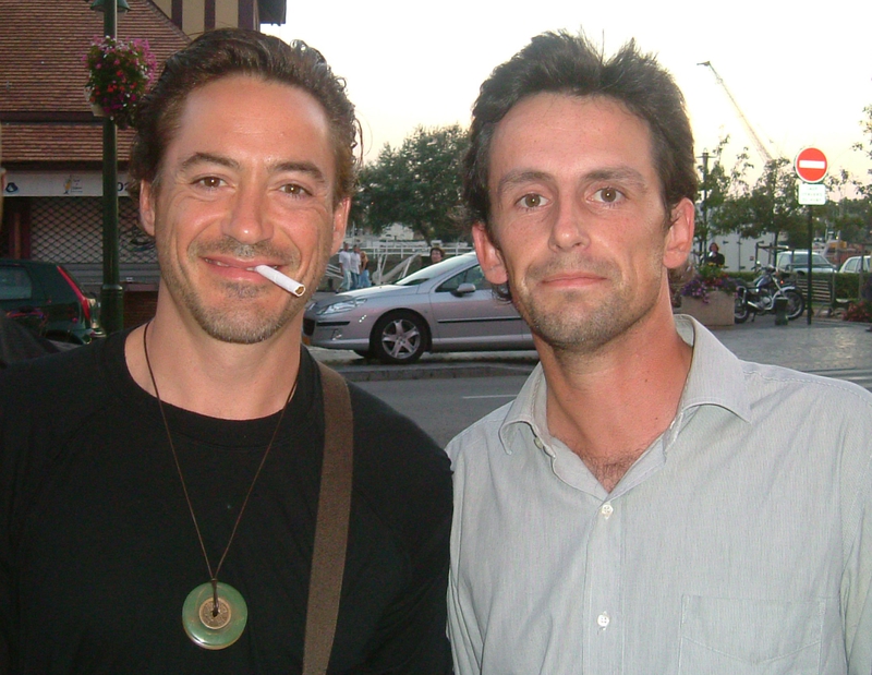Robert Downey Jr. Photo with RACC Autograph Collector CB Autographs Robert Downey Jr. Photo with RACC Autograph Collector CB Autographs