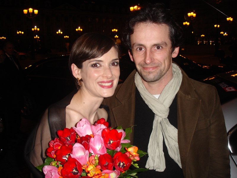 Winona Ryder Photo with RACC Autograph Collector CB Autographs