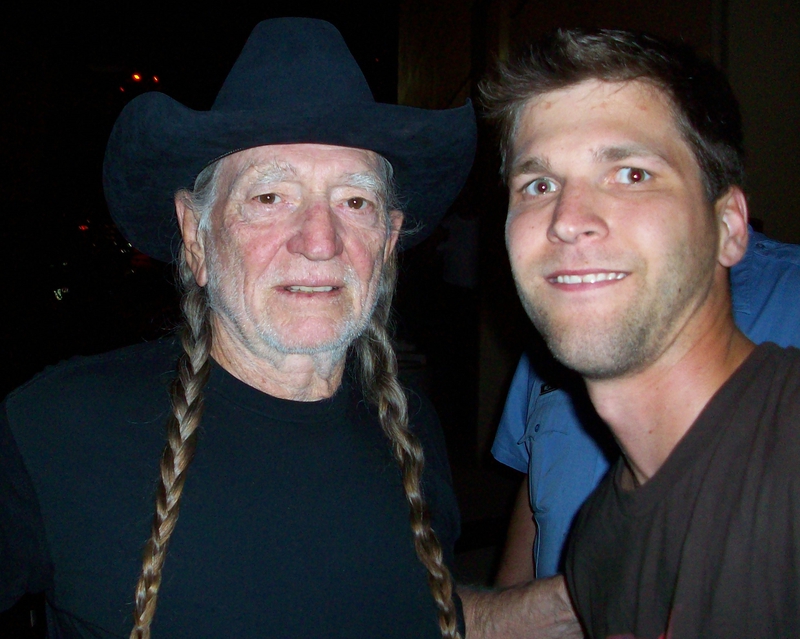 Willie Nelson Photo with Authentic Autograph Dealer All-Star Signatures, LLC Willie Nelson Photo with Authentic Autograph Dealer All-Star Signatures, LLC