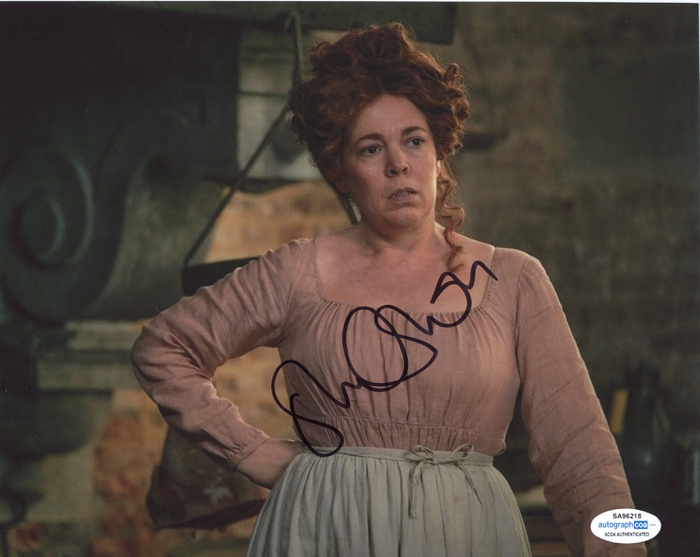 Item # 146503 - Olivia Colman "Les Miserables" AUTOGRAPH Signed 'Madame Thenardier' 8x10 Photo