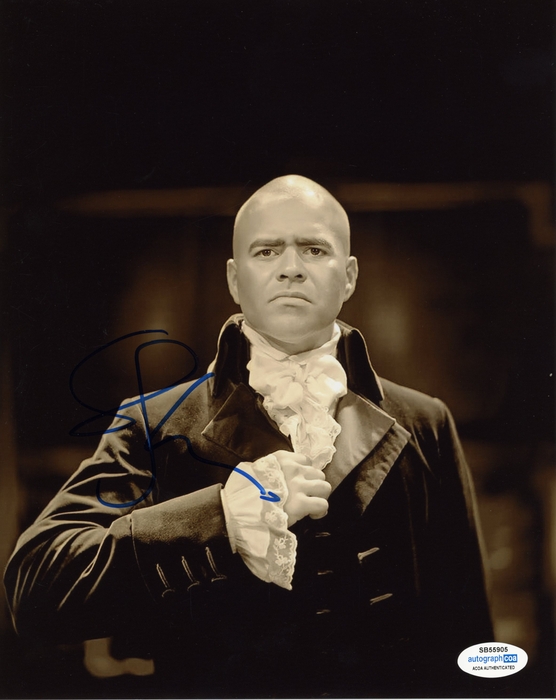 Item # 157749 - Christopher Jackson "Hamilton" AUTOGRAPH Signed 'George Washington' 8x10 Photo B