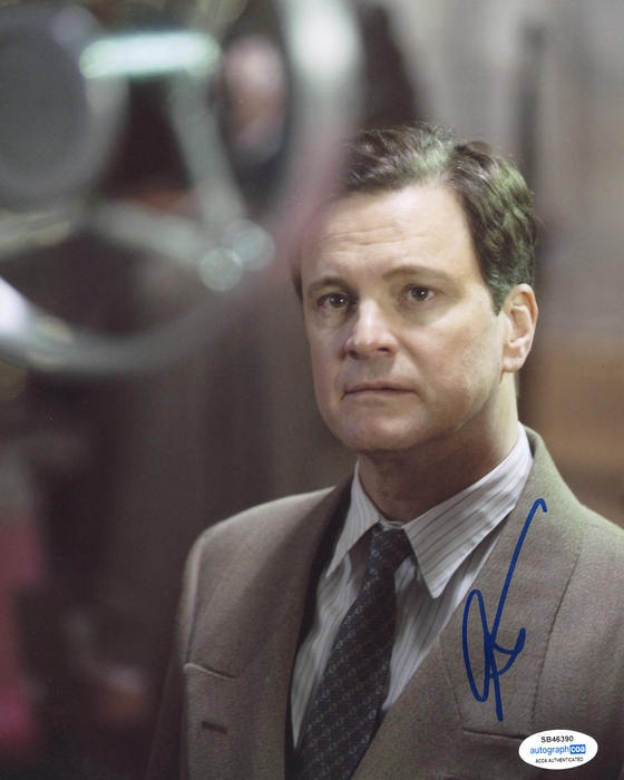 Item # 153912 - Colin Firth "The King's Speech" AUTOGRAPH Signed 'King George VI' 8x10 Photo B