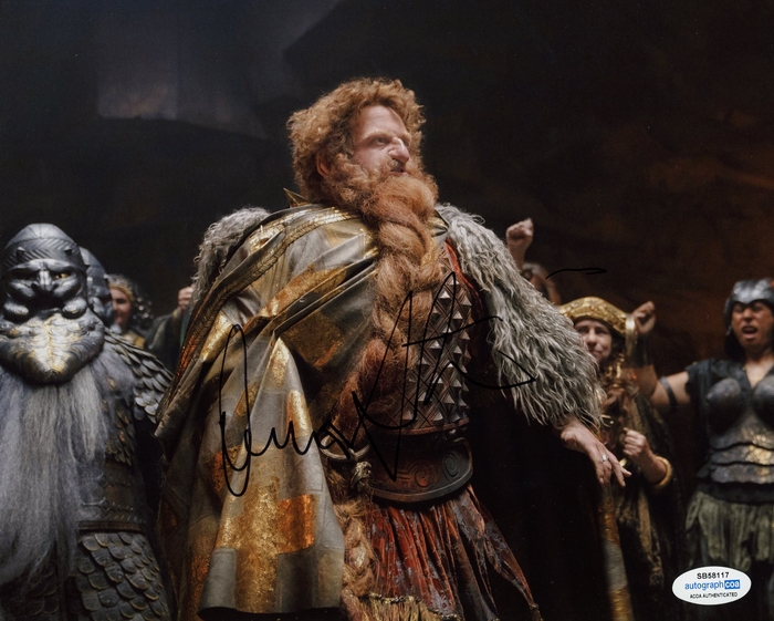 Item # 154999 - Owain Arthur "Lord of the Rings: Rings of Power" AUTOGRAPH Signed 8x10 Photo C