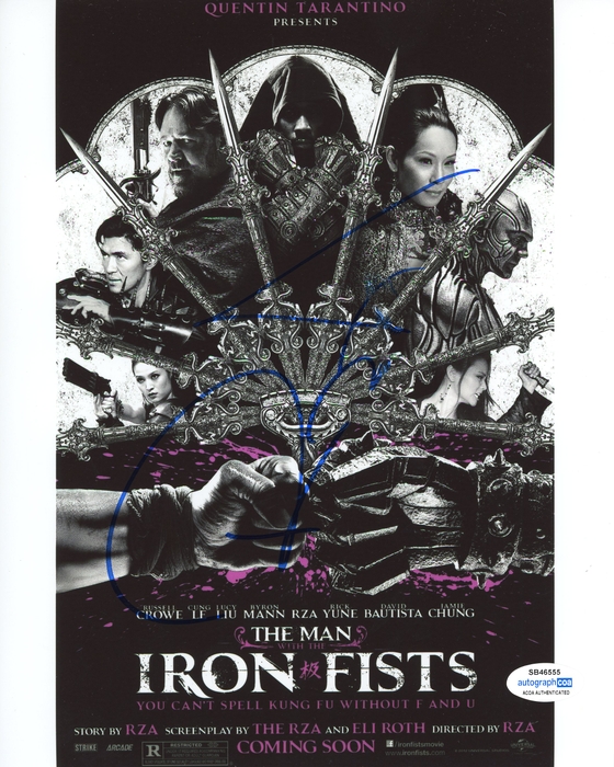 Item # 153747 - RZA "The Man with the Iron Fists" AUTOGRAPH Signed 'Blacksmith' 8x10 Photo