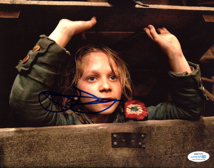 Item # 158500 - Daniel Huttlestone "Les Miserables" AUTOGRAPH Signed 'Gavroche' 8x10 Photo