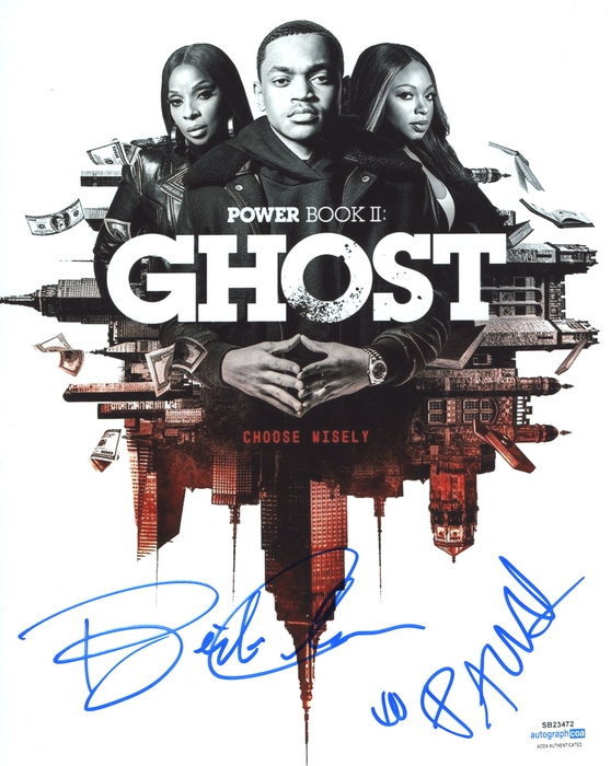 Item # 150432 - Paige Hurd & Berto Colon "Power Book II: Ghost" AUTOGRAPH Signed 8x10 Photo