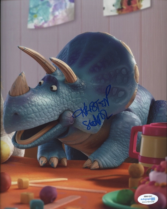 Item # 158560 - Kristen Schaal "Toy Story 3" AUTOGRAPH Signed 'Trixie' 8x10 Photo