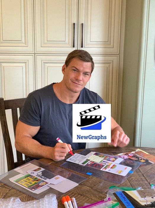 Item # 147684 - Alan Ritchson "The Hunger Games: Catching Fire" AUTOGRAPH Signed 11x14 Photo